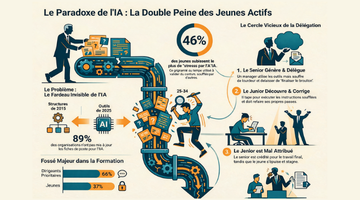 Le paradoxe de l'IA chez les jeunes actifs en PME